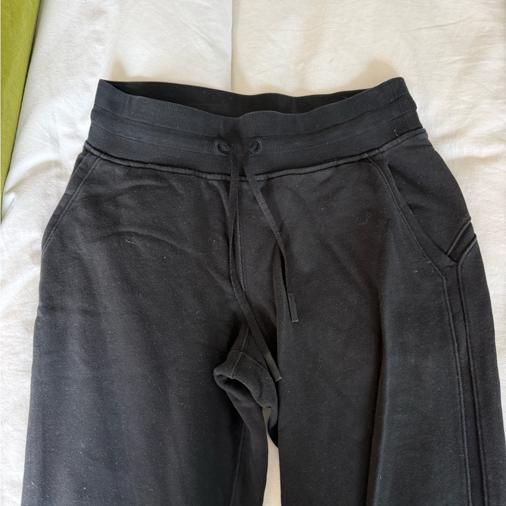 Lululemon Black Drawstring Jogger Pants